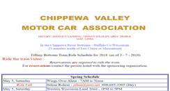 Desktop Screenshot of chippewavalleymotorcarassociation.ellawisc.com